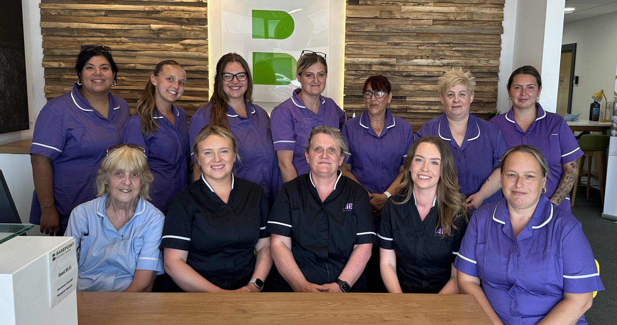The Above & Beyond Care team at our Ipswich office